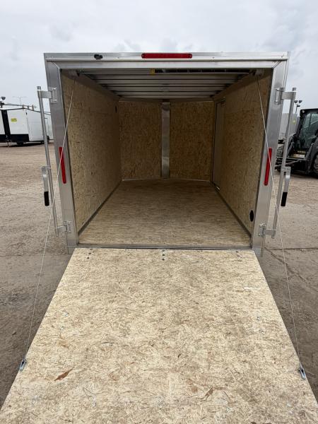 New 2026 ALCOM 6x10 Extra Height All Aluminum Alcom-Stealth Cargo / Enclosed Trailer