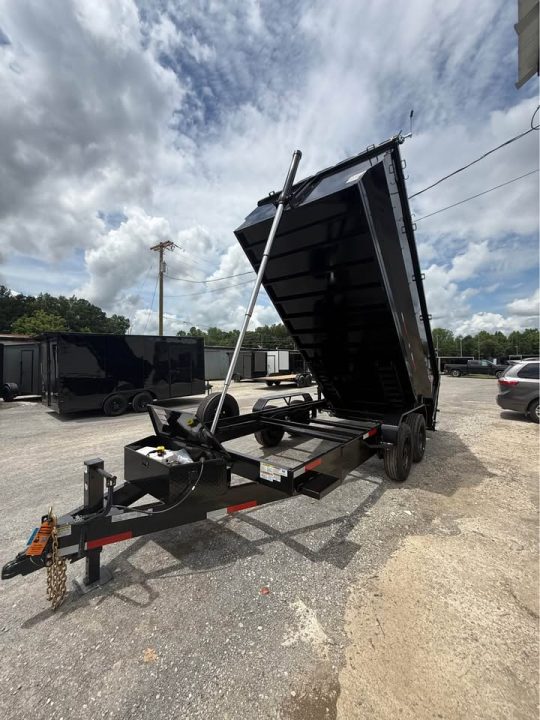 New 2026 Oak Ridge 7x16x4 20k Dump Trailer