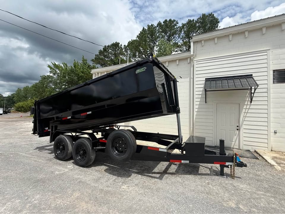 New 2026 Oak Ridge 7x16x4 20k Dump Trailer