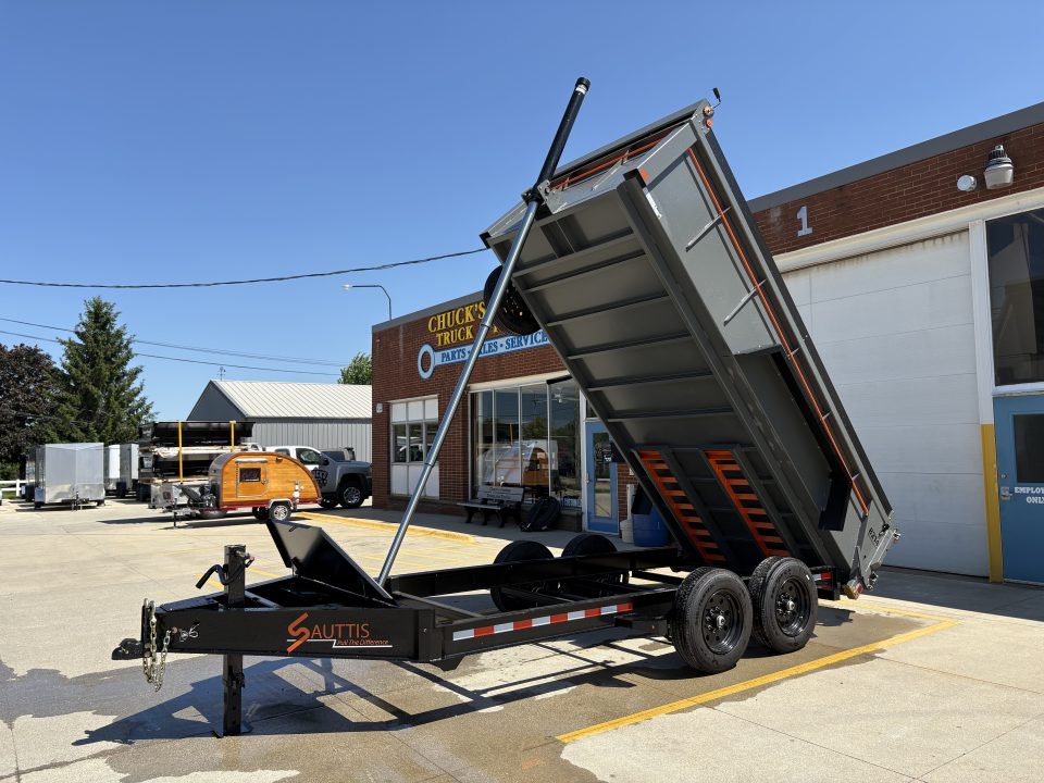 New 2026 Sauttis 82"X14' INDUSTRIAL DUMP TRAILER Dump Trailer