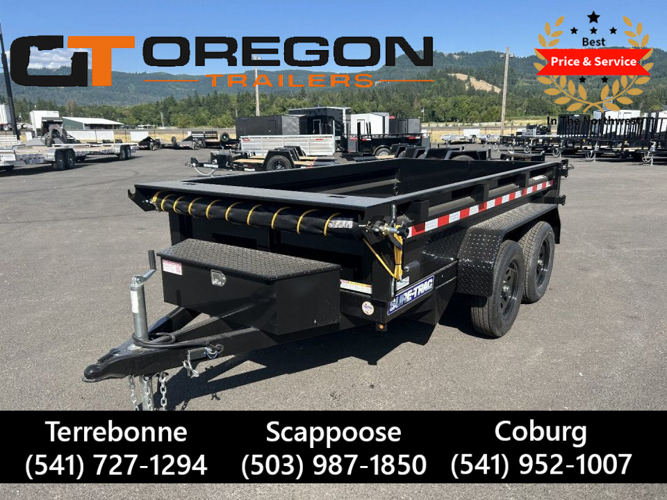 New 2026 Sure-Trac 5x10 Low Profile Dump Trailer 7K GVWR
