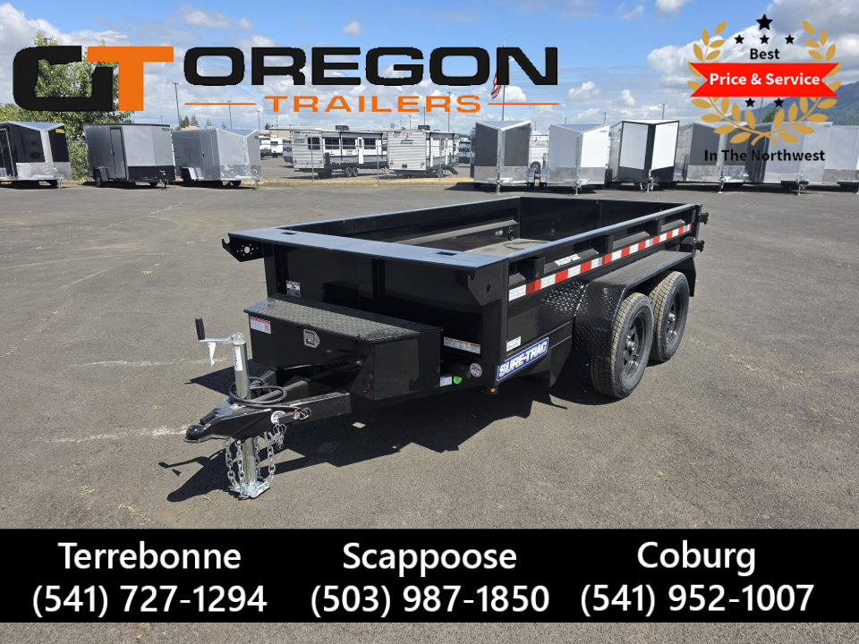 New 2026 Sure-Trac 5x10 Low Profile Dump Trailer 7K GVWR