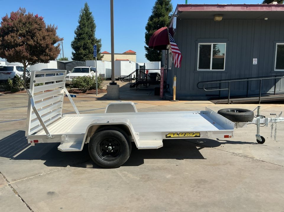 New 2027 Aluma 6310S-TG 5.5FT X 10FT 2K GVW Utility Trailer