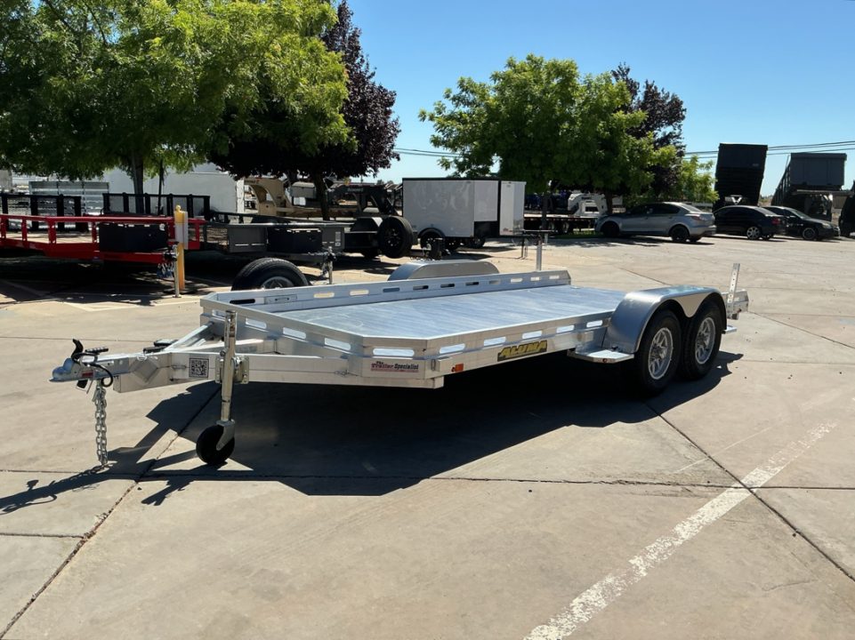 New 2027 Aluma 7816TA-EL-R-RTD 6.5FT X 16FT 7K GVW Equipment Trailer