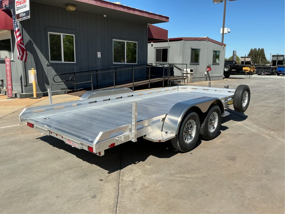 New 2027 Aluma 7816TA-EL-R-RTD 6.5FT X 16FT 7K GVW Equipment Trailer