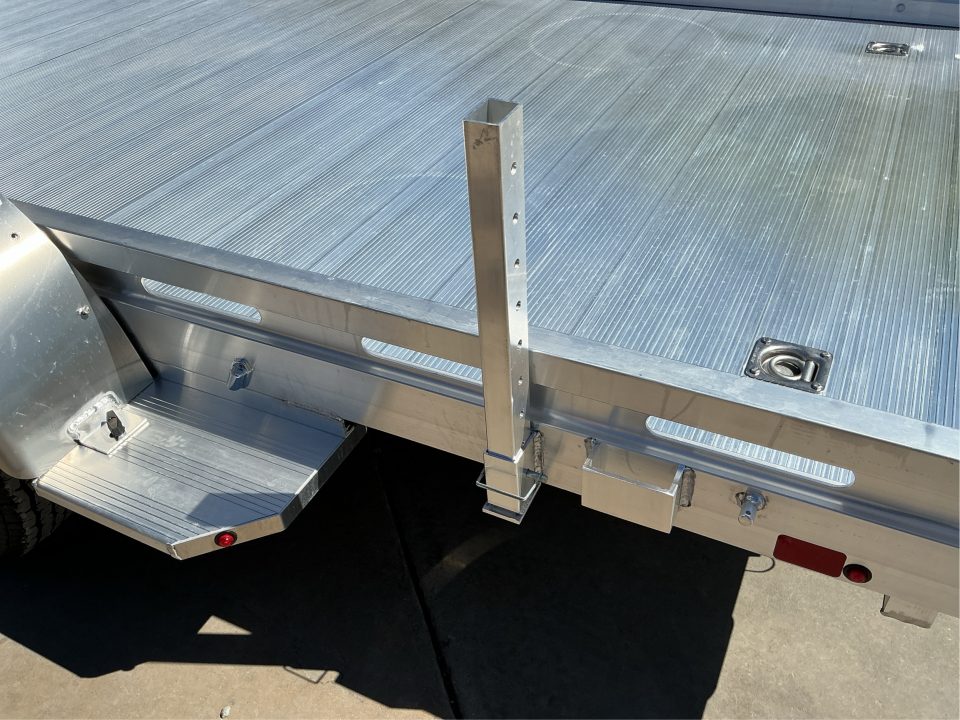 New 2027 Aluma 7816TA-EL-R-RTD 6.5FT X 16FT 7K GVW Equipment Trailer