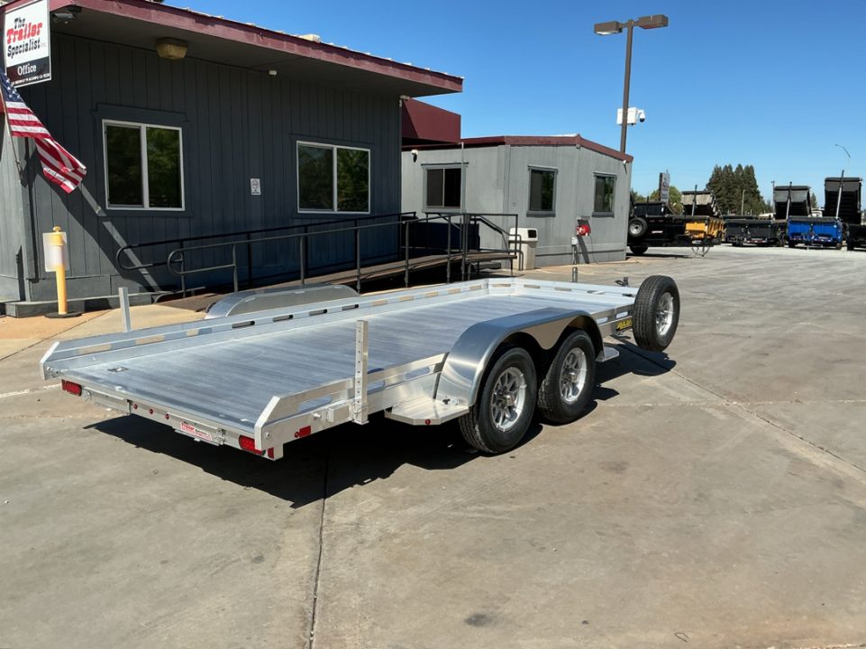 New 2027 Aluma 7816TA-EL-R-RTD 6.5FT X 16FT 7K GVW Equipment Trailer