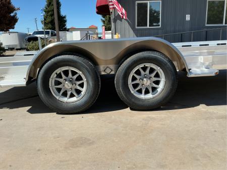 New 2027 Aluma 7816TA-EL-R-RTD 6.5FT X 16FT 7K GVW Equipment Trailer