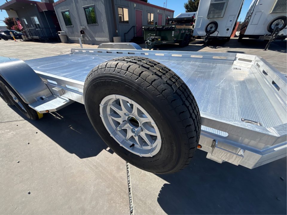 New 2027 Aluma 7816TA-EL-R-TG44-RTD 6.5FT X 16FT 7K GVW Utility Trailer