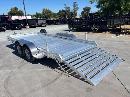 New 2027 Aluma 7816TA-EL-R-TG44-RTD 6.5FT X 16FT 7K GVW Utility Trailer
