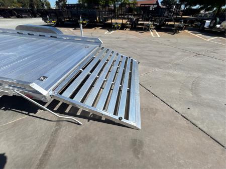 New 2027 Aluma 7816TA-EL-R-TG44-RTD 6.5FT X 16FT 7K GVW Utility Trailer