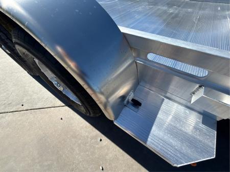 New 2027 Aluma 7816TA-EL-R-TG44-RTD 6.5FT X 16FT 7K GVW Utility Trailer