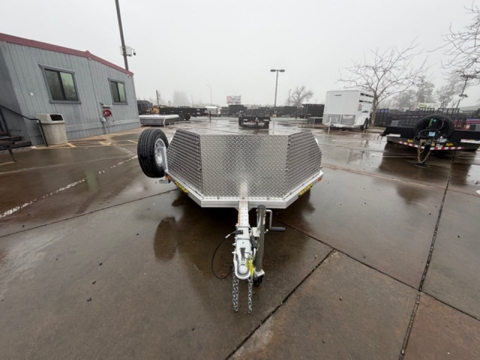 New 2027 Aluma MC210S-R-RTD 6.5FT X 10FT 2990 GVW Motorcycle Trailer