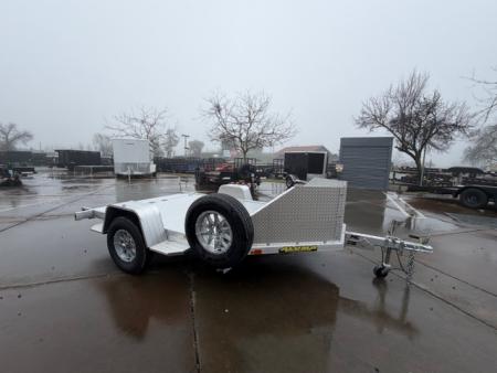New 2027 Aluma MC210S-R-RTD 6.5FT X 10FT 2990 GVW Motorcycle Trailer