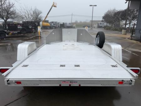 New 2027 Aluma MC210S-R-RTD 6.5FT X 10FT 2990 GVW Motorcycle Trailer