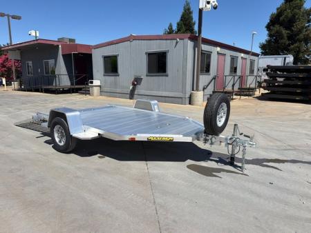 New 2027 Aluma MC210S-R-RTD 6.5FT X 10FT 2990 GVW Motorcycle Trailer