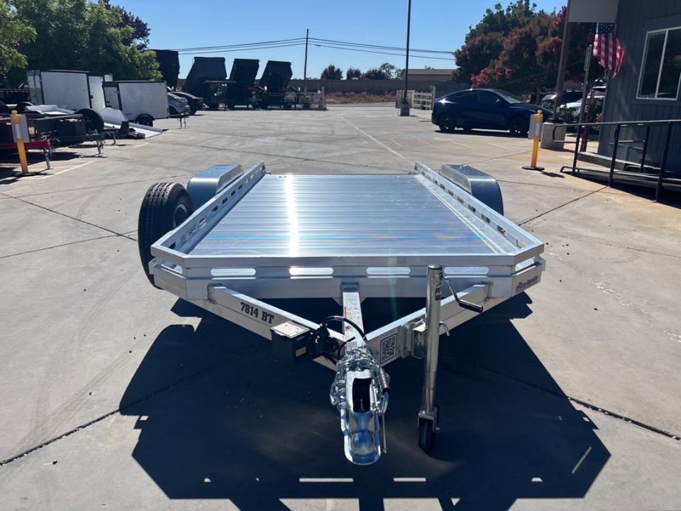 New 2027 Aluma 7814TA-EL-BT-RTD 6.5 X 14FT 7K GVW Utility Trailer