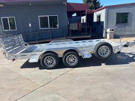 New 2027 Aluma 7814TA-EL-BT-RTD 6.5 X 14FT 7K GVW Utility Trailer