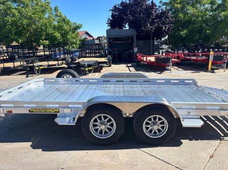 New 2027 Aluma 7814TA-EL-BT-RTD 6.5 X 14FT 7K GVW Utility Trailer