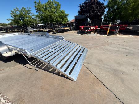 New 2027 Aluma 7814TA-EL-BT-RTD 6.5 X 14FT 7K GVW Utility Trailer