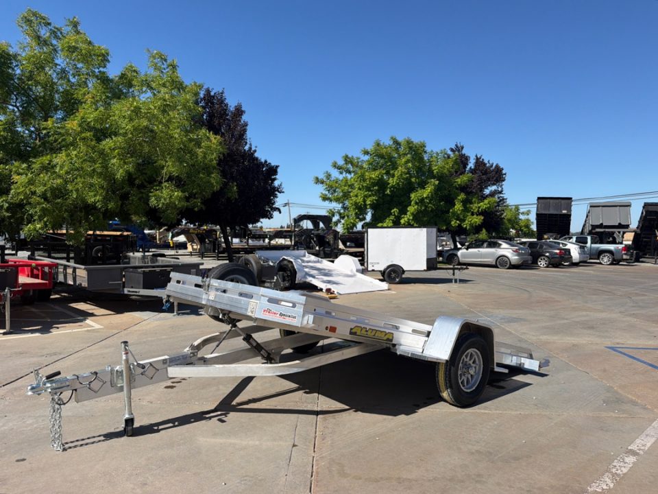 New 2027 Aluma 7712H-TILT-S 8.5FT X 16FT 2990K GVW Tilt Trailer