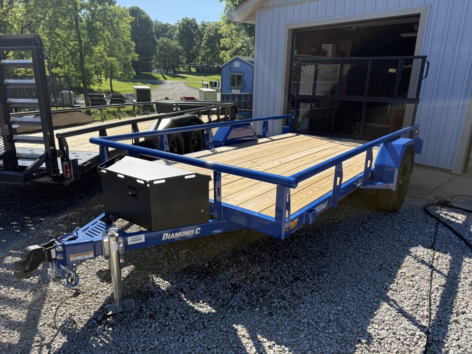 New 2026 Diamond C Trailers PSA 135 12X77 Utility Trailer