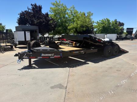 New 2026 Diamond C Trailers HXD207L22X102 8.5FT X 22FT 14.9K GVW Tilt Trailer