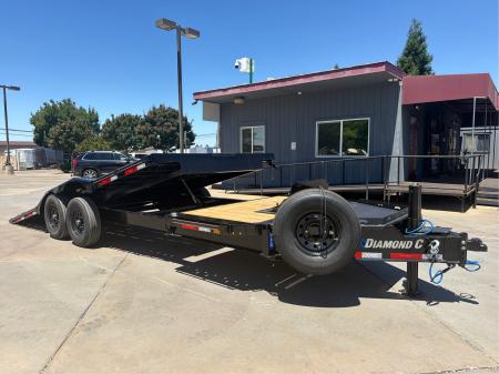 New 2026 Diamond C Trailers HXD207L22X102 8.5FT X 22FT 14.9K GVW Tilt Trailer