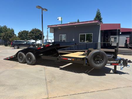 New 2026 Diamond C Trailers HXD207L22X102 8.5FT X 22FT 14.9K GVW Tilt Trailer
