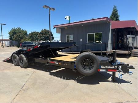 New 2026 Diamond C Trailers HXD207L22X102 8.5FT X 22FT 14.9K GVW Tilt Trailer