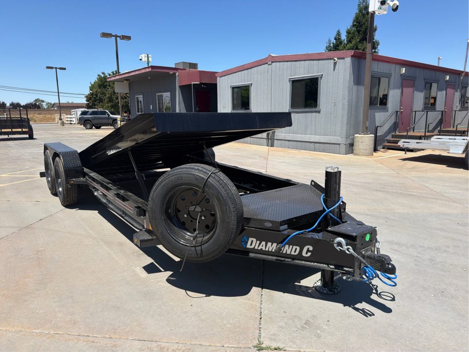 New 2026 Diamond C Trailers HDT208L20X80 7FT X 20FT 18K GVW Tilt Trailer