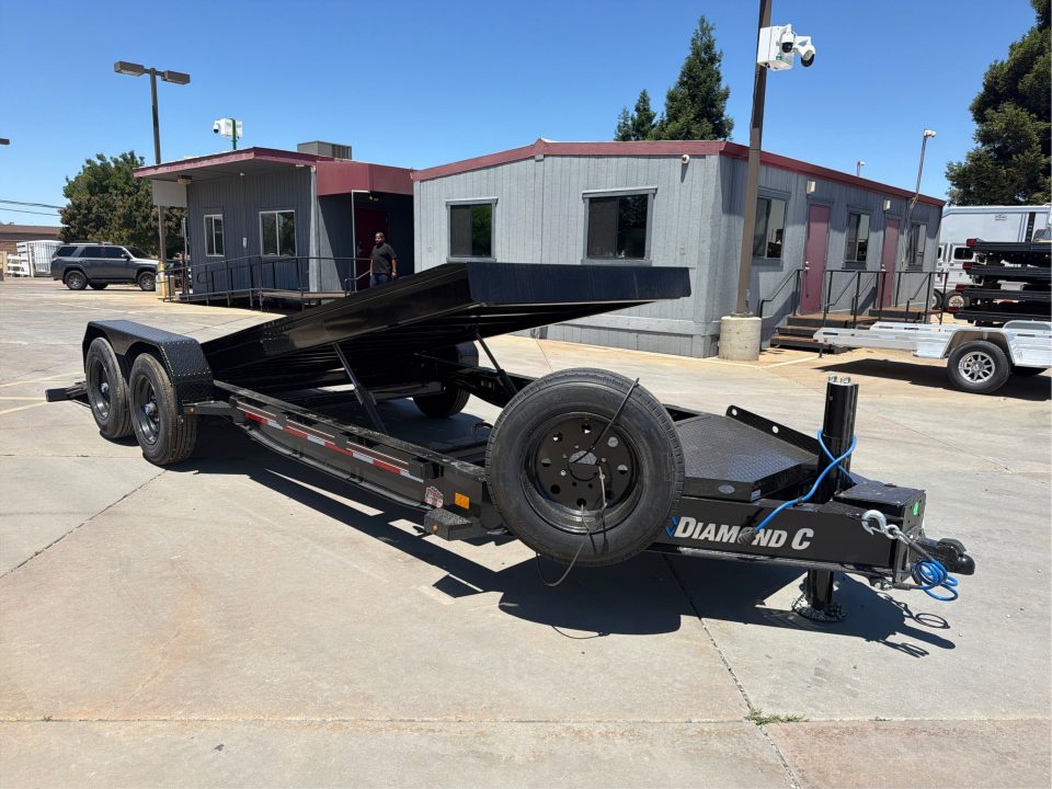 New 2026 Diamond C Trailers HDT208L20X80 7FT X 20FT 18K GVW Tilt Trailer