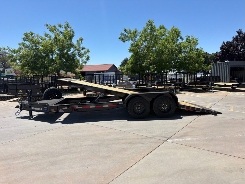 New 2026 Diamond C Trailers HDT208L20X80 7FT X 20FT 18K GVW Tilt Trailer