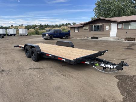 New 2027 Summit 7x20 10k Full Tilt Deck Trailer