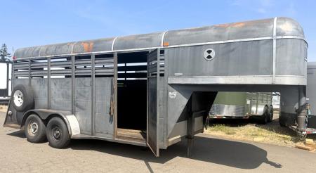 Used 1996 Big Valley Stock Trailer