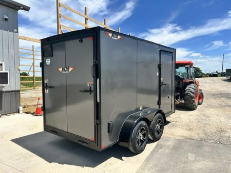 New 2026 H&H Trailers 6X12 TANDEM AXLE RAMP DOOR Cargo / Enclosed Trailer