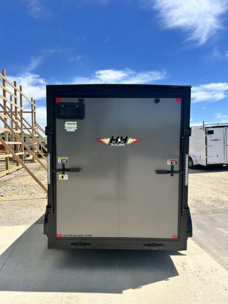 New 2026 H&H Trailers 6X12 TANDEM AXLE RAMP DOOR Cargo / Enclosed Trailer