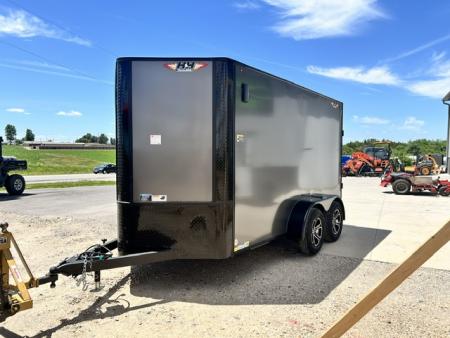 New 2026 H&H Trailers 6X12 TANDEM AXLE RAMP DOOR Cargo / Enclosed Trailer
