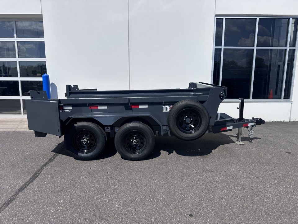 New DCB 60X10 7K DUMP TRAILER - GRAY
