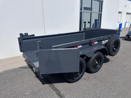 New DCB 60X10 7K DUMP TRAILER - GRAY