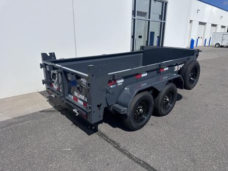 New DCB 60X10 7K DUMP TRAILER - GRAY