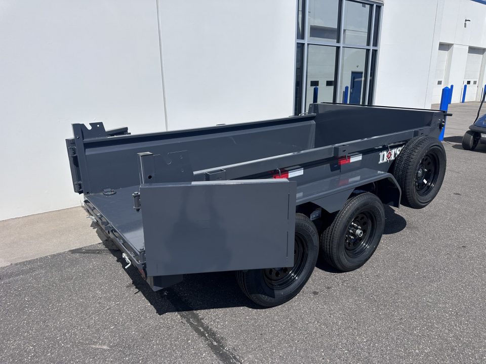 New DCB 60X10 7K DUMP TRAILER - GRAY