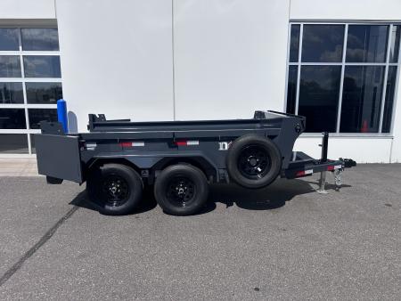 New DCB 60X10 7K DUMP TRAILER - GRAY