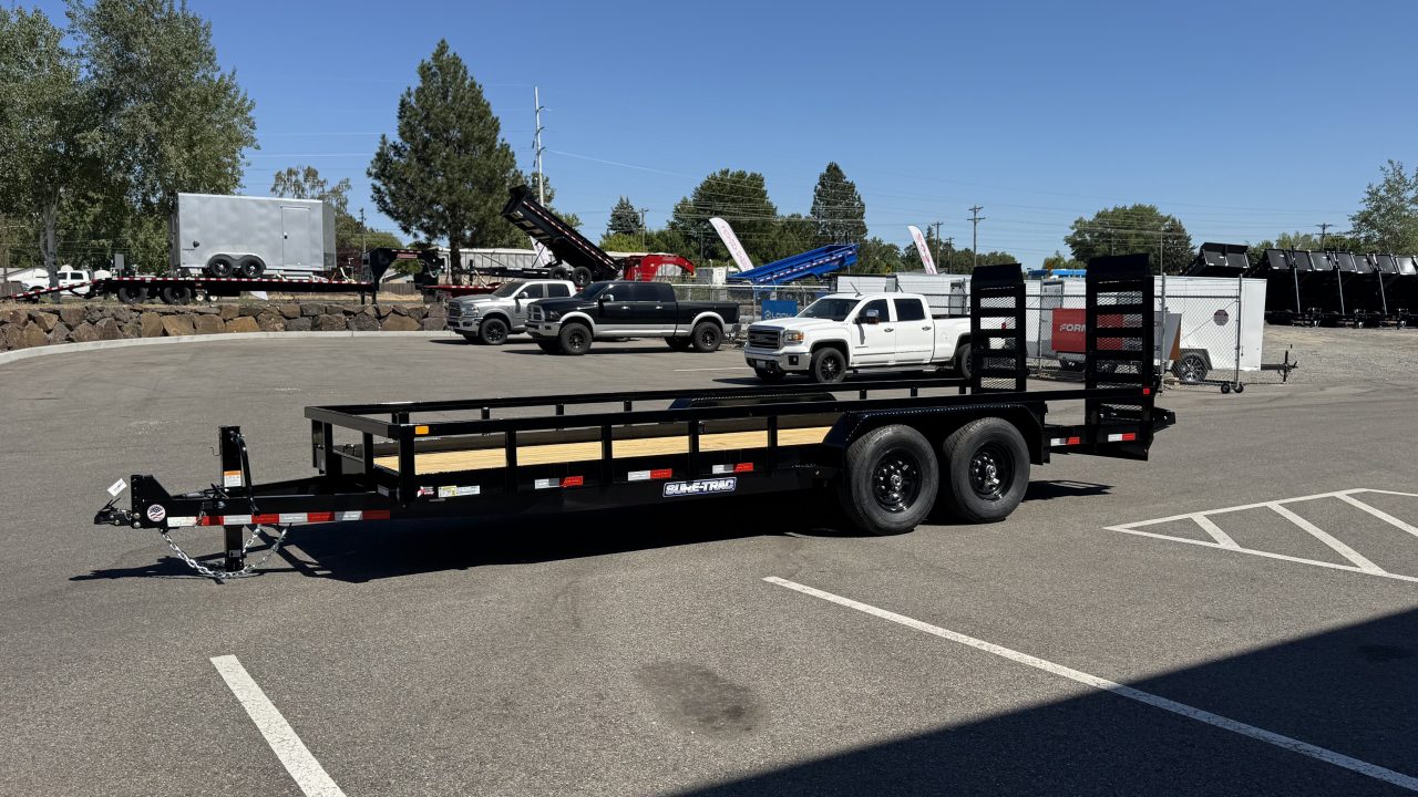 New 2026 Sure-Trac 7 x 20 Tube Top 14K Utility Trailer