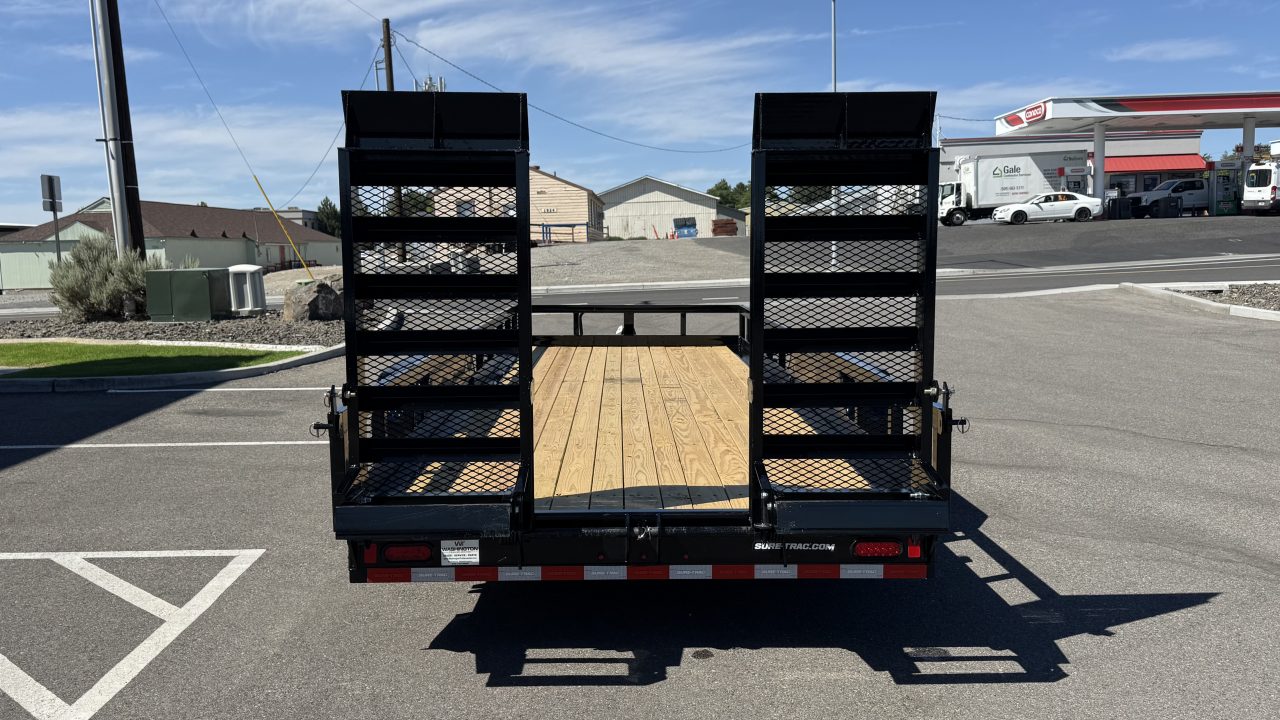 New 2026 Sure-Trac 7 x 20 Tube Top 14K Utility Trailer