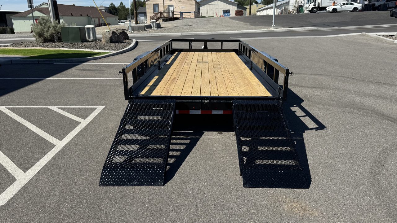 New 2026 Sure-Trac 7 x 20 Tube Top 14K Utility Trailer