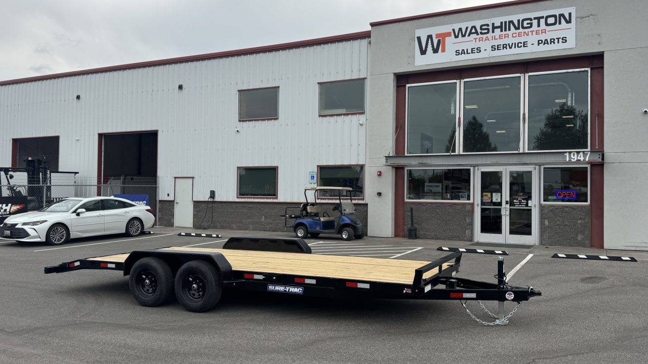 New 2026 Sure-Trac 7 x 20 (18+2) C-Channel 10K Car Hauler