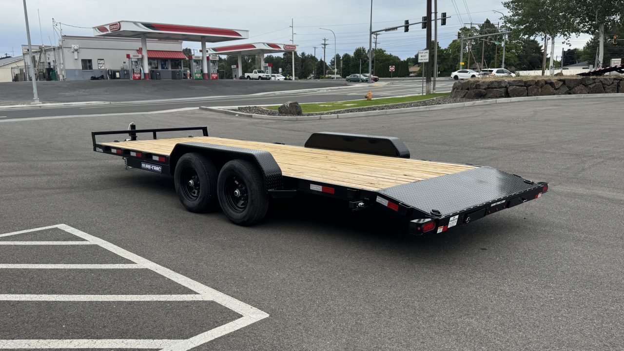 New 2026 Sure-Trac 7 x 20 (18+2) C-Channel 10K Car Hauler