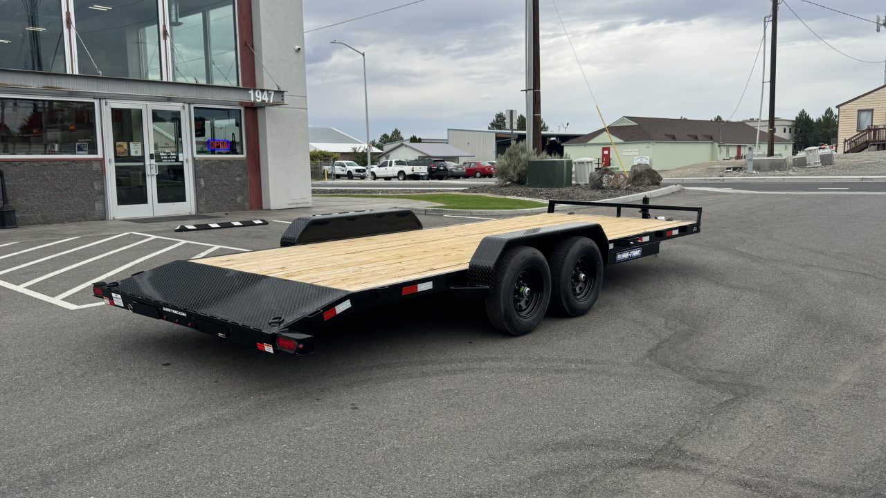 New 2026 Sure-Trac 7 x 20 (18+2) C-Channel 10K Car Hauler