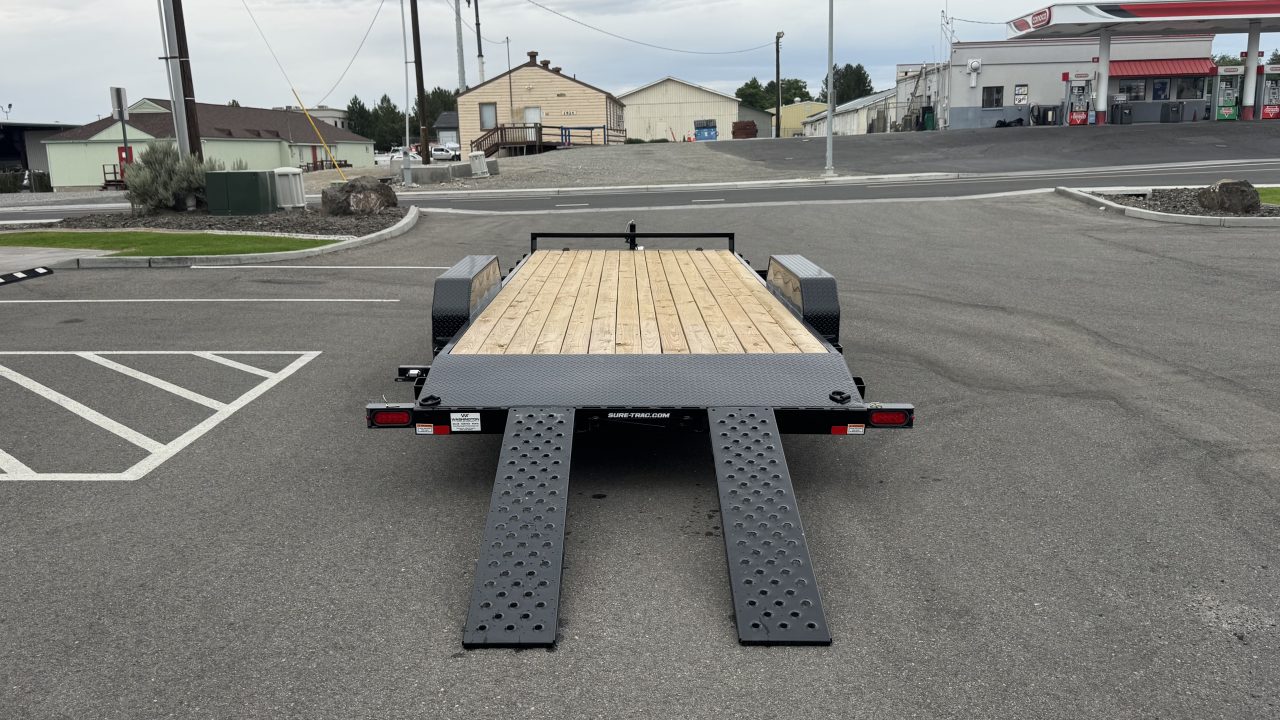 New 2026 Sure-Trac 7 x 20 (18+2) C-Channel 10K Car Hauler